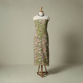 Lucknowi chikankari hand embroidery sanganeri unstitched