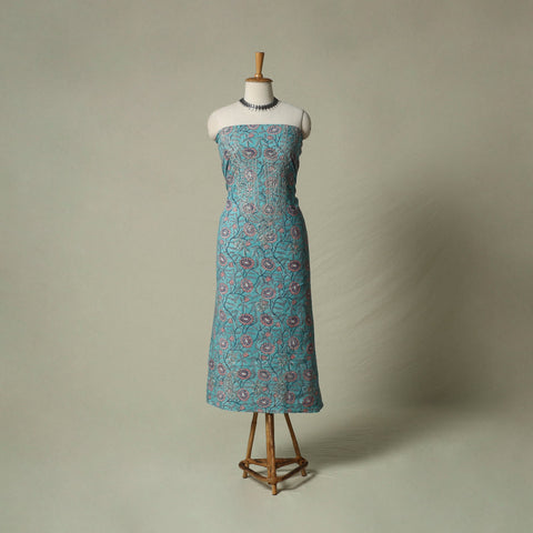 Lucknowi chikankari hand embroidery sanganeri unstitched