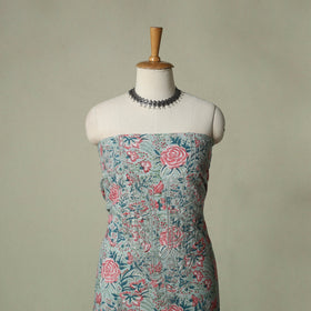 Lucknowi chikankari hand embroidery sanganeri unstitched