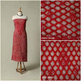 Lucknowi chikankari hand embroidery sanganeri unstitched
