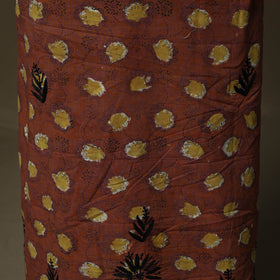 Lucknowi chikankari hand work bagru block print unstitched