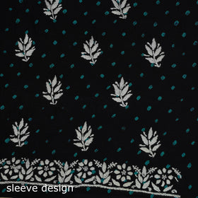 Lucknowi chikankari hand work bandhani unstitched kurta