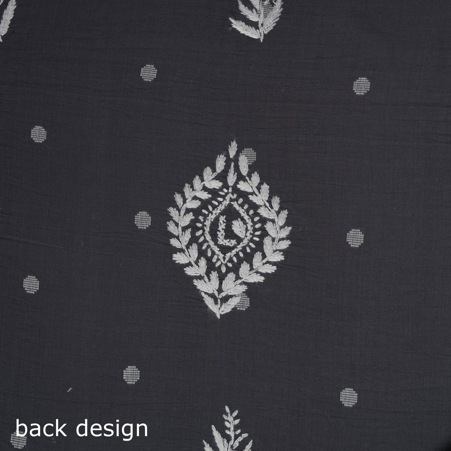 Lucknowi chikankari hand work jacquard unstitched kurta