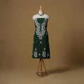 Lucknowi chikankari hand work jacquard unstitched kurta
