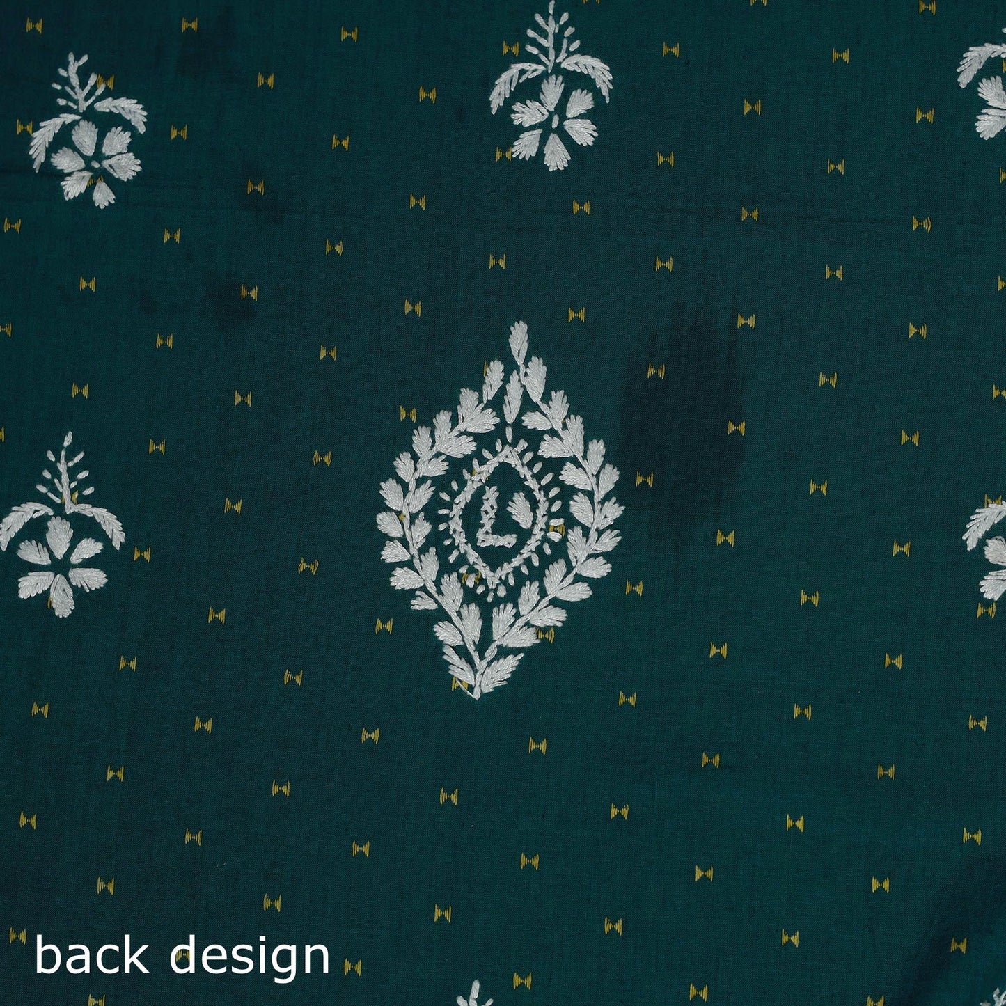 Lucknowi chikankari hand work jacquard unstitched kurta