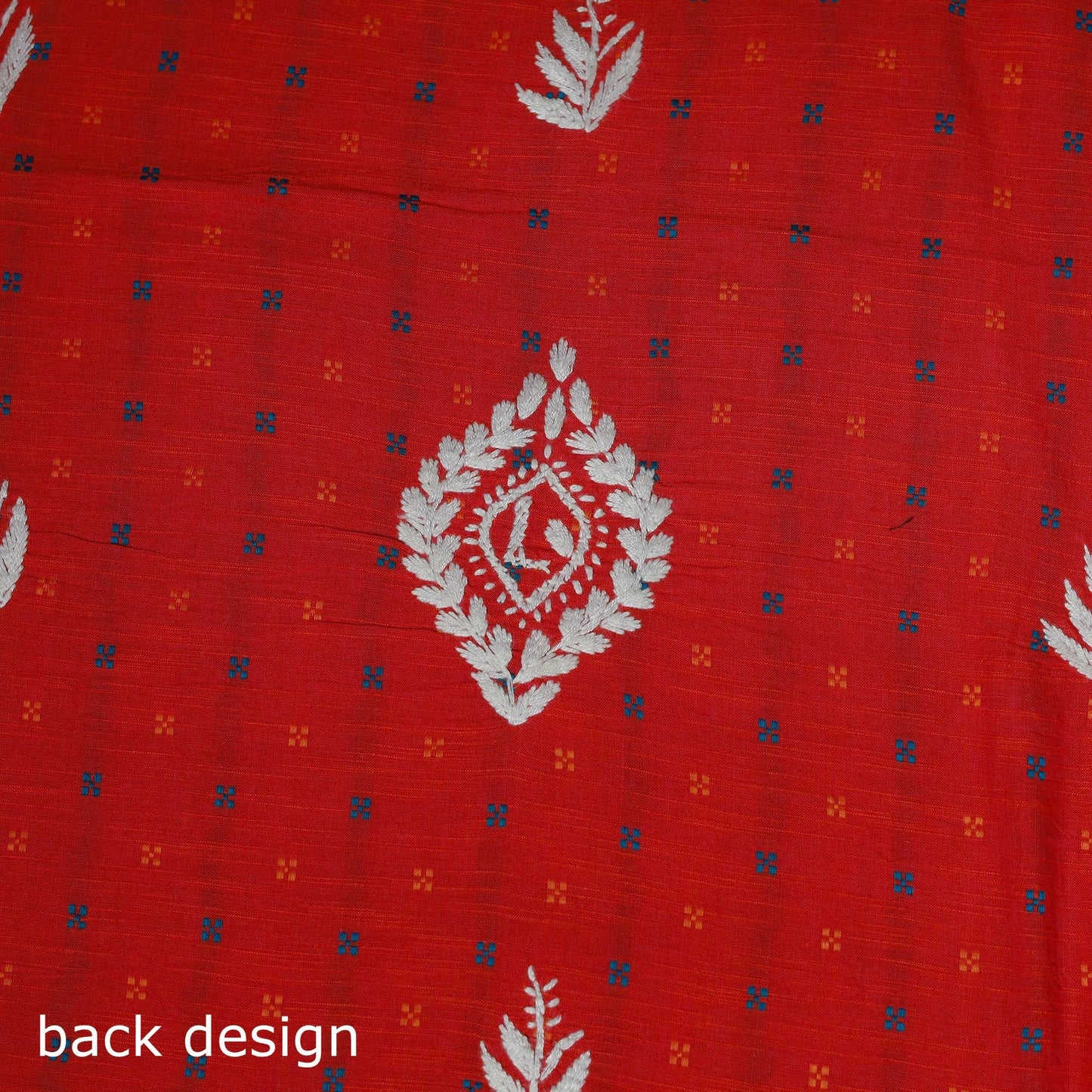 Lucknowi chikankari hand work jacquard unstitched kurta