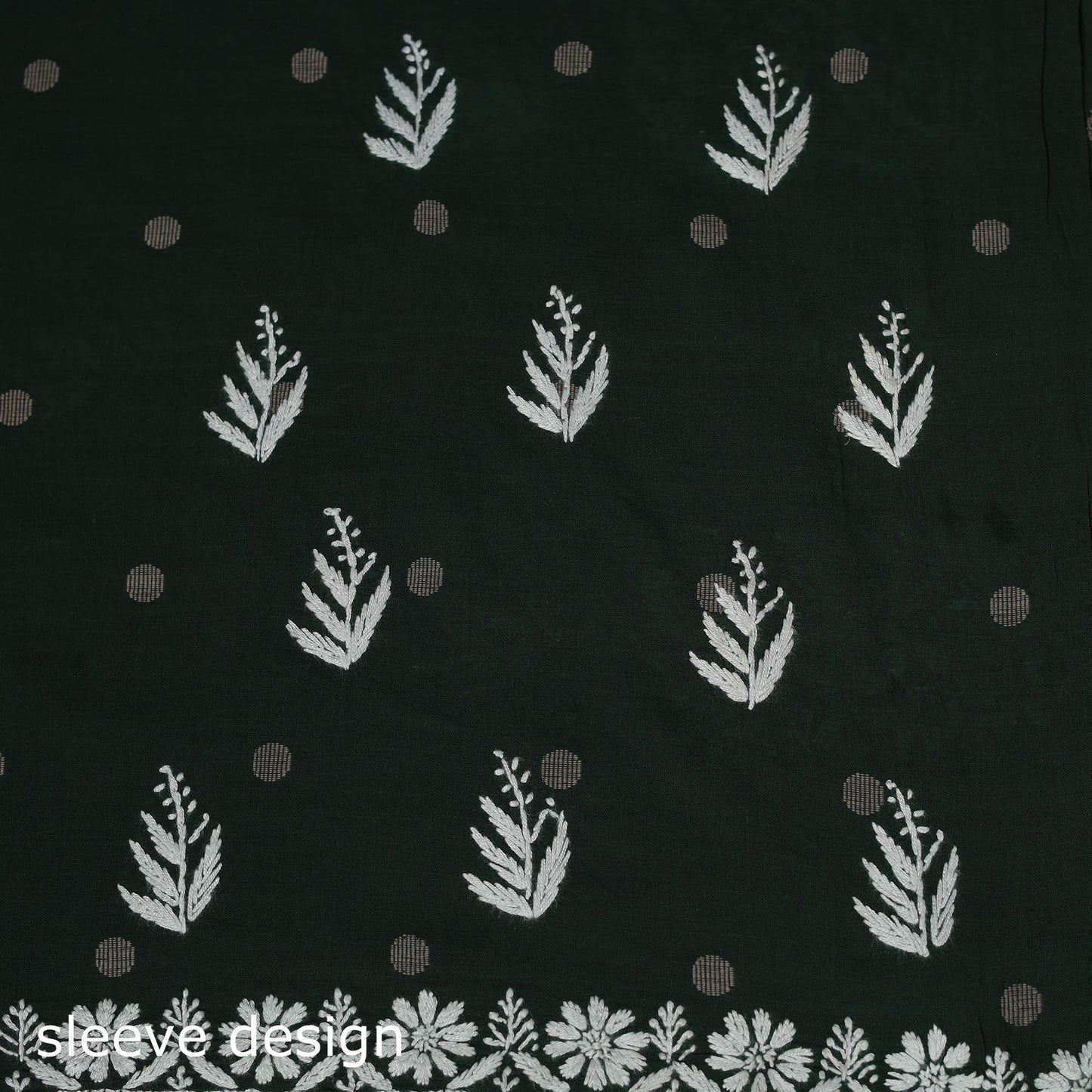 Lucknowi chikankari hand work jacquard unstitched kurta