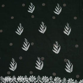 Lucknowi chikankari hand work jacquard unstitched kurta