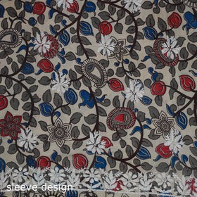 Lucknowi chikankari hand work kalamkari unstitched kurta