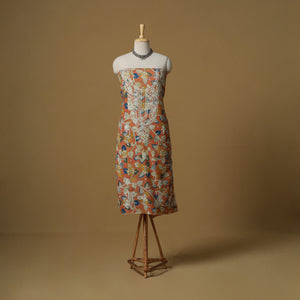 Lucknowi chikankari hand work kalamkari unstitched kurta