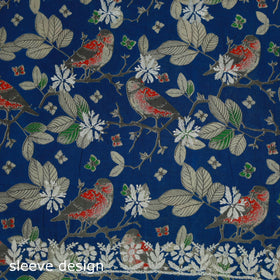 Lucknowi chikankari hand work kalamkari unstitched kurta