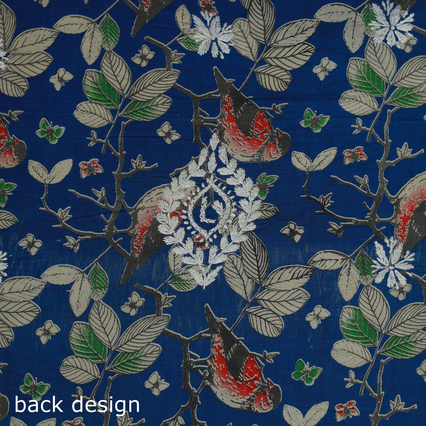 Lucknowi chikankari hand work kalamkari unstitched kurta