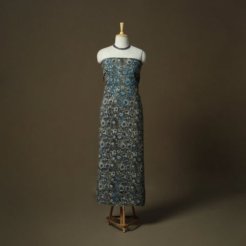 Lucknowi chikankari hand work kalamkari unstitched kurta