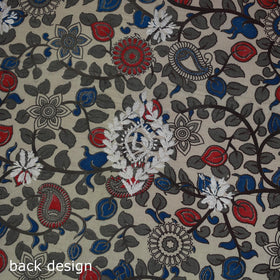 Lucknowi chikankari hand work kalamkari unstitched kurta