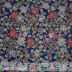 Lucknowi chikankari hand work kalamkari unstitched kurta