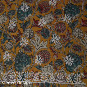 Lucknowi chikankari hand work kalamkari unstitched kurta