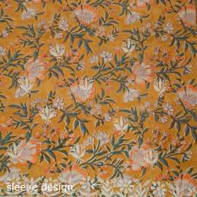 Lucknowi chikankari hand work sanganeri unstitched kurta