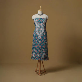 Lucknowi chikankari hand work sanganeri unstitched kurta