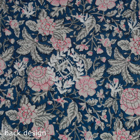 Lucknowi chikankari hand work sanganeri unstitched kurta