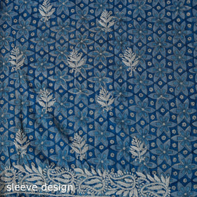 Lucknowi chikankari hand work sanganeri unstitched kurta