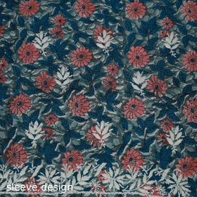 Lucknowi chikankari hand work sanganeri unstitched kurta