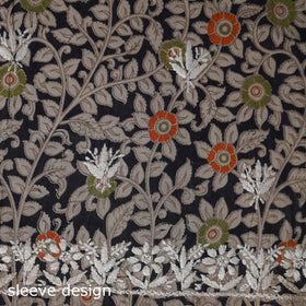 Lucknowi chikankari work kalamkari unstitched kurta