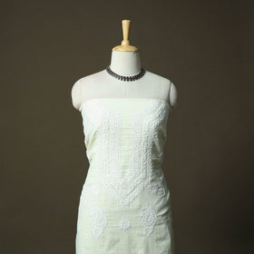 Lucknowi hand embroidered kota doria cotton chikankari 2pc