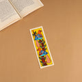Madhubani handpainted bookmark 06 - handcrafted
