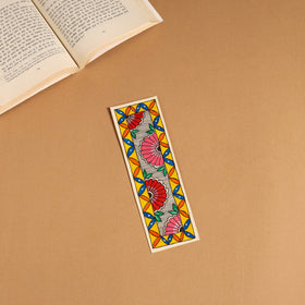Madhubani handpainted bookmark 11 - handcrafted