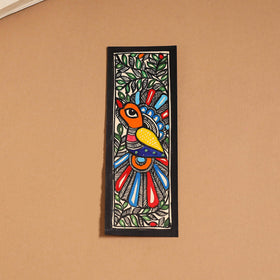 Madhubani handpainted bookmark (7 x 2 in) 03 - handcrafted