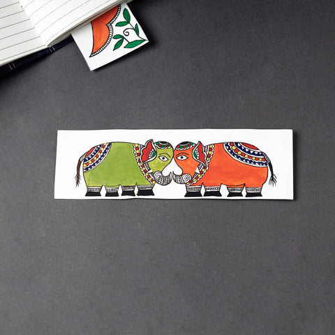Buy Madhubani Handpainted Bookmark Online l iTokri.com