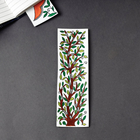 Buy Madhubani Handpainted Bookmark Online l iTokri.com