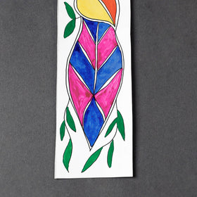 Buy Madhubani Handpainted Bookmark 