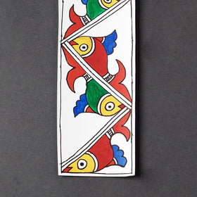 Buy Madhubani Handpainted Bookmark 