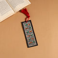 Madhubani handpainted bookmark with tassel 35 - handcrafted