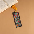 Madhubani handpainted bookmark with tassel 36 - handcrafted