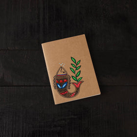 Madhubani handpainted handmade paper diaries (set of 3) 11
