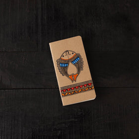 Madhubani handpainted handmade paper diaries (set of 3) 15