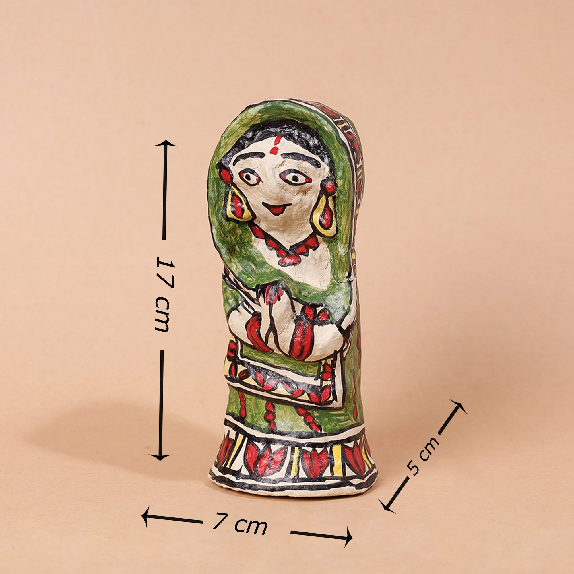 Buy Madhubani Handpainted Paper Mache Home Decor Online at iTokri.com