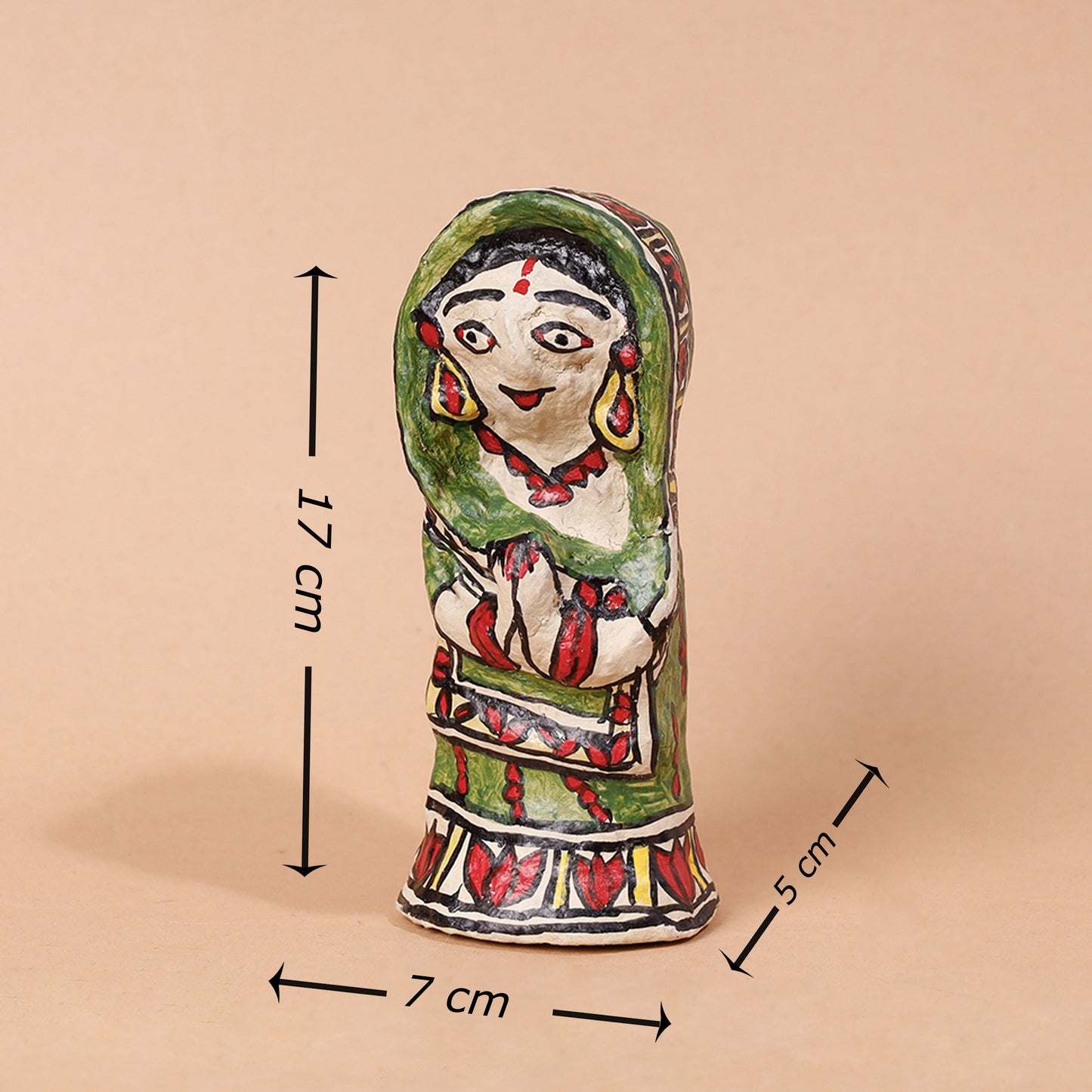 Buy Madhubani Handpainted Paper Mache Home Decor Online at iTokri.com