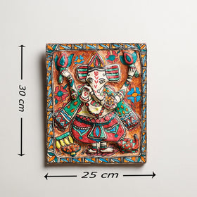  Madhubani Handpainted Paper Mache Wall Frame 