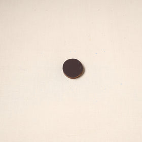 Madhubani handpainted wooden fridge magnet 31 - handcrafted