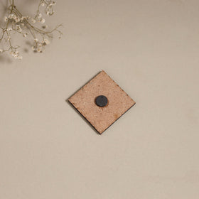 Madhubani handpainted wooden magnet 01 - handcrafted