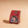  Madhubani Handpainted Wooden Pen Stand 