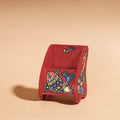  Madhubani Handpainted Wooden Pen Stand 