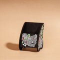  Madhubani Handpainted Wooden Pen Stand 