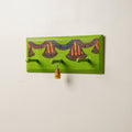  Madhubani Handpainted Wooden Wall Hanger 