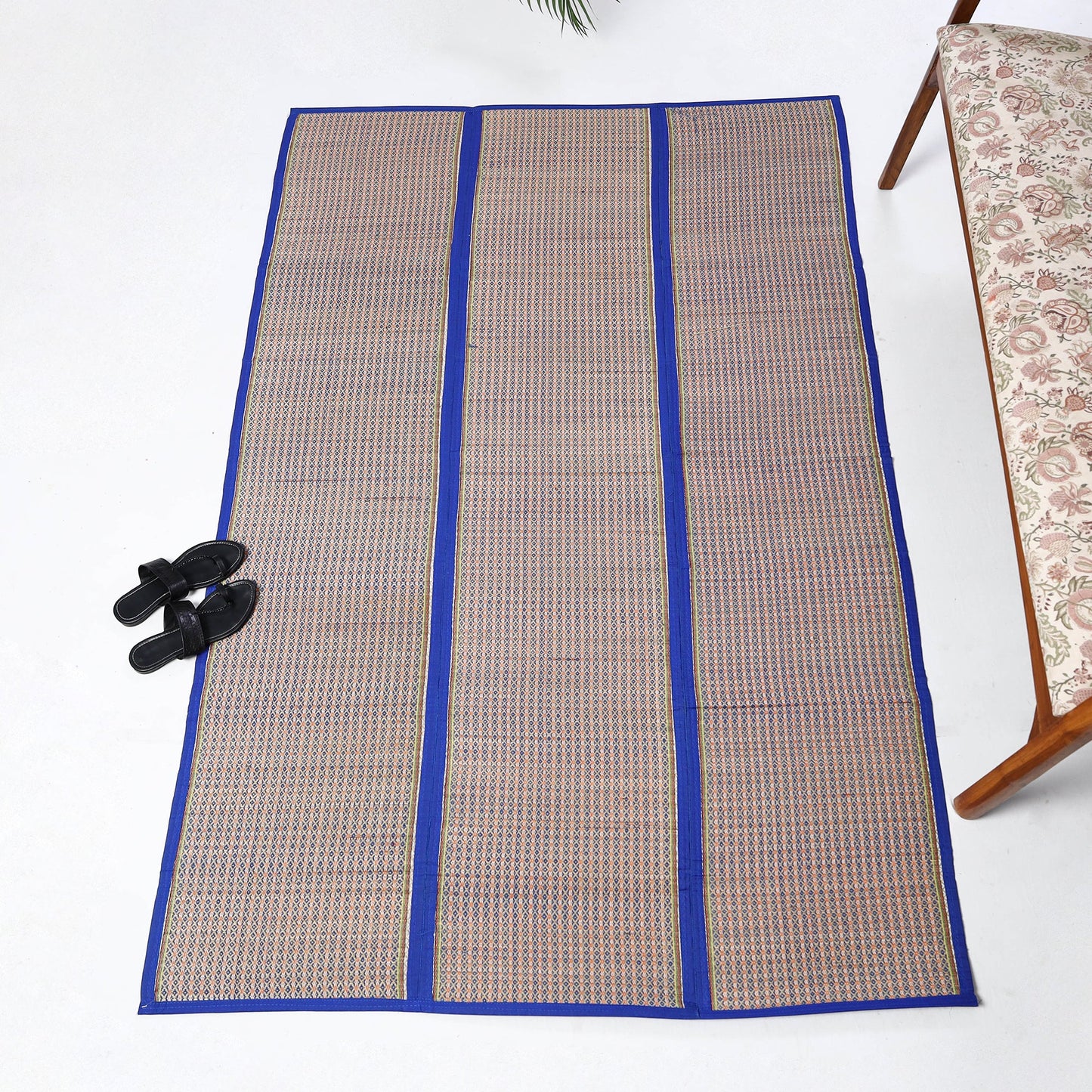  Madur Grass 3 Fold Floor Mat of Midnapore 