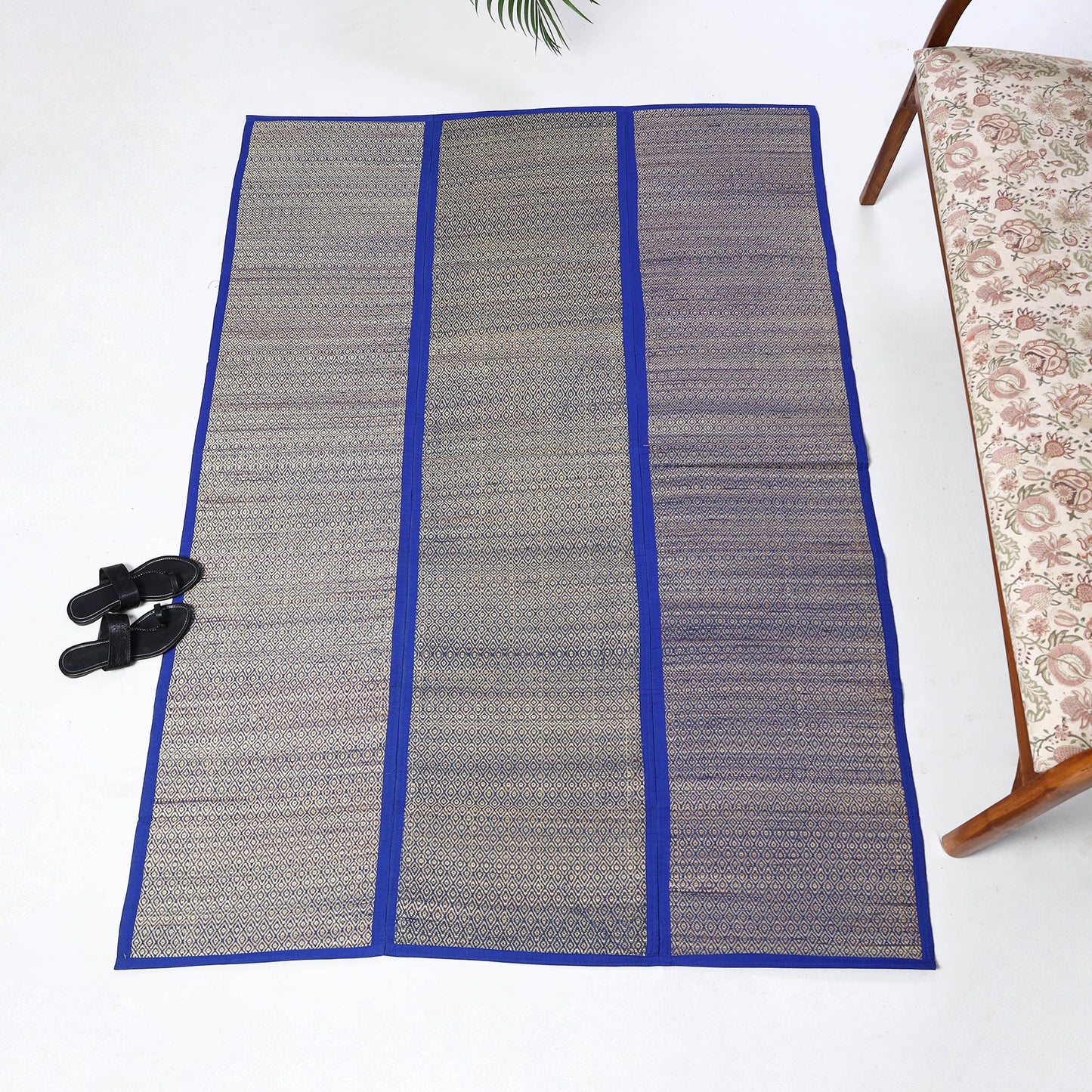  Madur Grass 3 Fold Floor Mat of Midnapore 