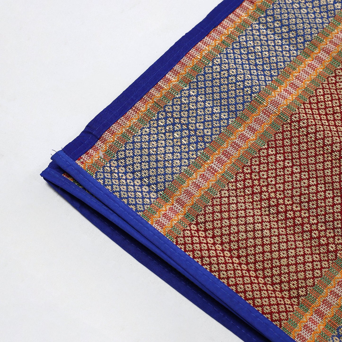  Madur Grass 3 Fold Floor Mat of Midnapore 